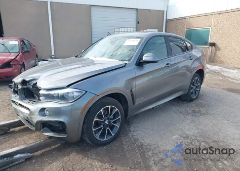 2016 BMW X6 xDrive35I z USA, uszkodzony, nr VIN 5UXKU2C50G0N83484